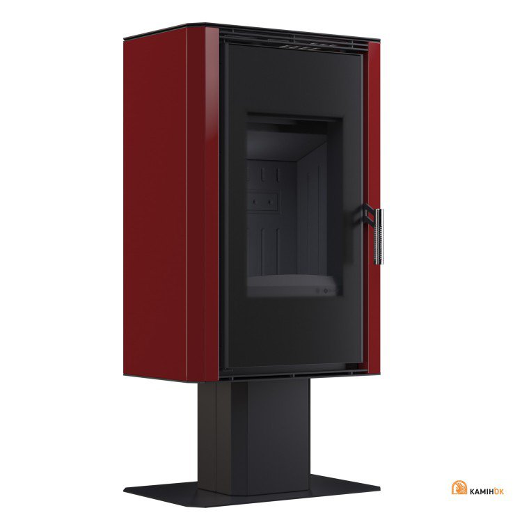 Фото11.Сталева піч BOKAR Aston FD 4380 ( 9,0 кв ) black ceramatex